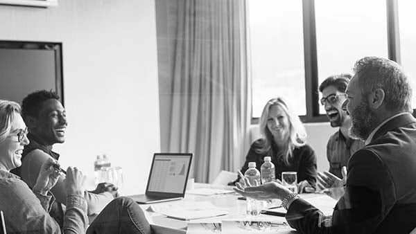 An image of business people in a meeting An image of business people in a meeting
