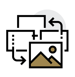 An icon showing Prosperity’s customizability An icon showing Prosperity’s customizability
